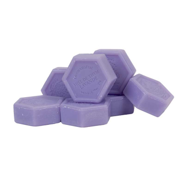 Carton de 432 savons au miel de thym - parfum lavande - 25 g