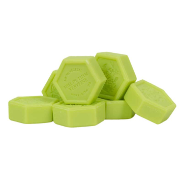 Carton de 432 savons au miel de thym - parfum verveine - 25 g