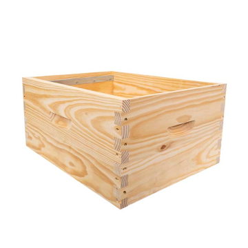 Corps à tenons Langstroth 10 cadres bandes lisses – 410 mm