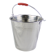 Seau inox alimentaire avec anse - 10L