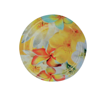 Capsules métalliques TO82 pasteurisation - motif printemps fleuri (x740)