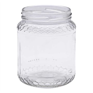 Pot en verre italvéoles 500g (390ml) TO70