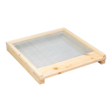 Plateau de ruche 12 cadres Dadant anti-varroa - Ruchéco