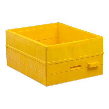 Corps en plastique isolé (avec bandes lisses) pour ruche Langstroth