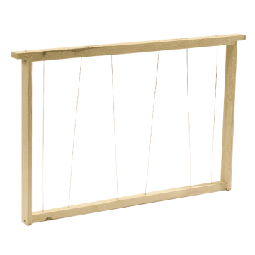 Cadre corps Dadant longueur Langstroth fils verticaux