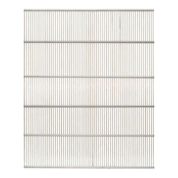 Grille à reine métallique sans encadrement pour ruche Langstroth - 415 x 505 mm