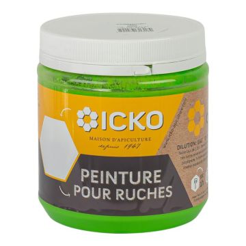 Peinture ruche vert 1 kg