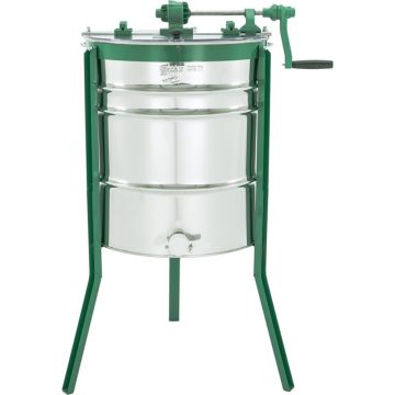 Extracteur miel manuel tangentiel - 4 cadres Langstroth - Medium
