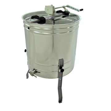 Extracteur miel manuel tangentiel - 8 cadres Dadant hausse, 4 Dadant corps, 4 Langstroth, 4 Warré - Optima