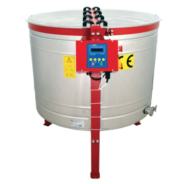 Extracteur miel électrique tangentiel réversible - 12 cadres Dadant hausse, 6 Dadant corps, 6 Langstroth, 6 Warré - Premium Line