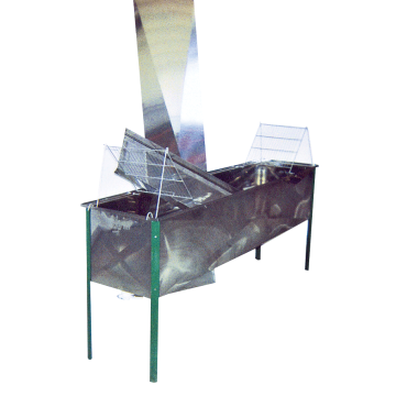 Bac à désoperculer inox Pro 2m - cadres Dadant & Langstroth