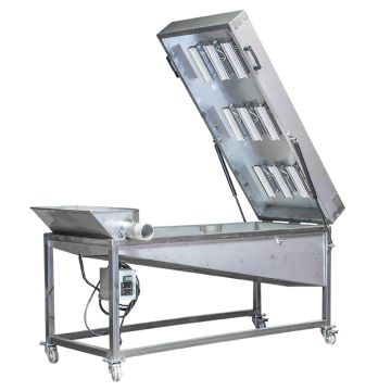 Fondoir couvercle avec radiants type Bassigny