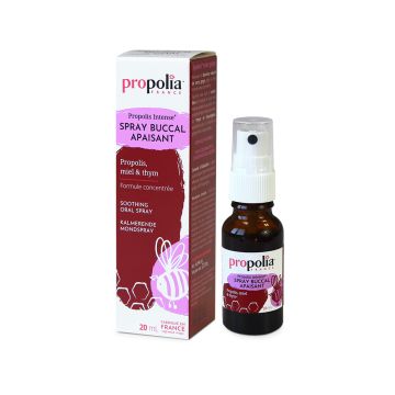 Spray buccal propolis, miel et thym 20 ml - Propolia