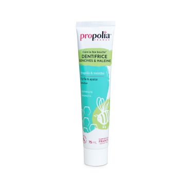 Dentifrice Gencives & Haleine à la propolis de Propolia - 75 ml