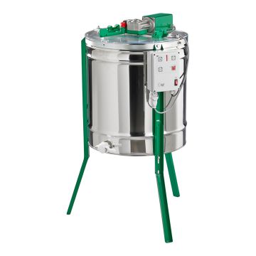 Extracteur miel électrique radiaire - 9 cadres Dadant hausse, 3 Langstroth, 3 Warré - Medium