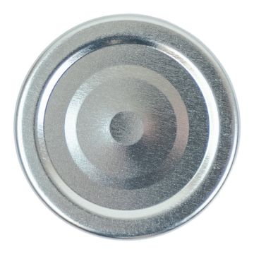 20 capsules métalliques hautes stérilisables - TO58 - argent