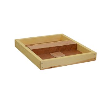 Nourrisseur mixte pour ruche Dadant 10 cadres paraffiné - Made in France