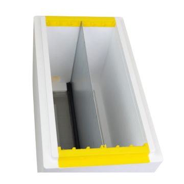 Partition tôle galvanisée pour ruchette polystyrène CF036
