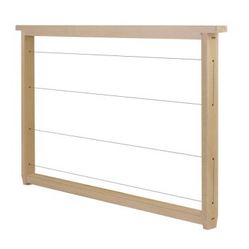 Palette de 576 - Cadre droit fils horizontaux (sans œillets) pour corps de ruche Dadant
