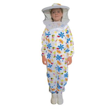 Combinaison apiculteur pour enfant - Colorfull blanche - XXS