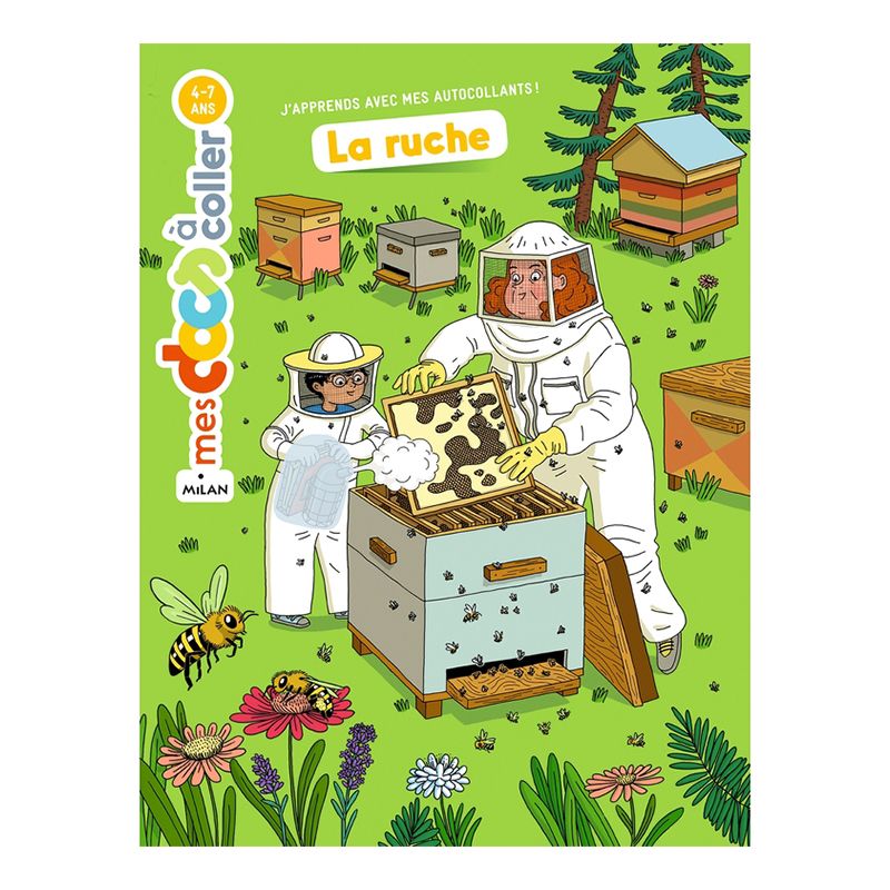 Livres d'apiculture : Mes docs à Coller La ruche , ed. Milan - Icko  Apiculture