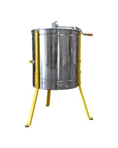 Extracteur miel manuel - radiaire 9 cadres de hausse Dadant | Tangentiel 3 cadres de corps Dadant, 3 Langstroth - ICKO Prime
