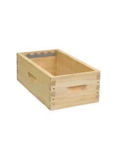 Haussette à tenons en pin maritime (avec crémaillères) Dadant 5 cadres - Ruchéco +