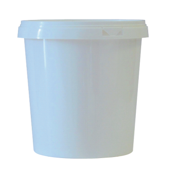 300 pots en plastique pour miel 1 kg PAL NICOT - modèle neutre opaque - avec couvercle