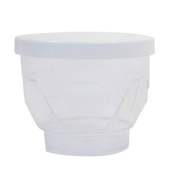 10 pots en plastique pour miel SAMAP - modèle alvéolettes - 30 g