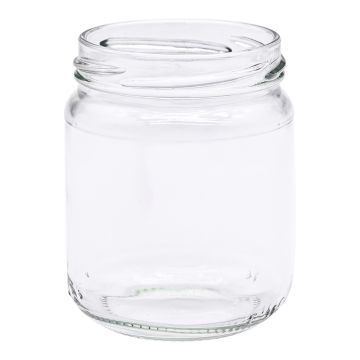 Pot en verre cylindrique 250g (228ml) Réserve TO63