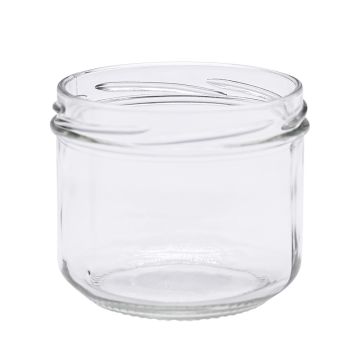 Pot en verre cylindrique 100g (70ml) TO53