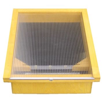 Cérificateur solaire en bois Solarwax - 9 cadres de hausse