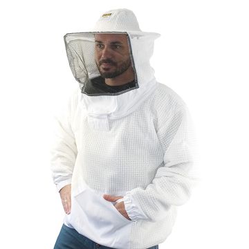 Vareuse apiculteur ventilé avec chapeau - Toile aérée