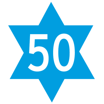 50 dossards bleus étoile numérotés de 1 à 50 pour marquage des reines