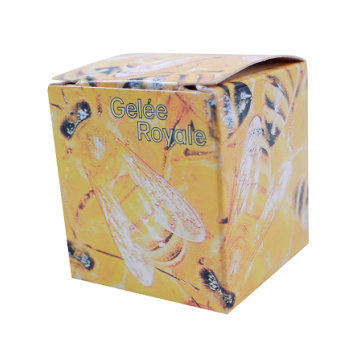 Boîte en carton pour gelée royale - modèle prestige - 10 g et 20 g