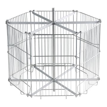 Cage sans axe pour extracteur 6 cadres Langstroth Super (JA032)