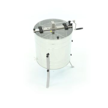 Extracteur miel manuel - tangentiel - 8 / 4 cadres Dadant ou 4 Langstroth - Minima