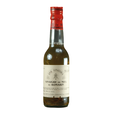 Vinaigre de miel aromatisé au romarin - 25 cl