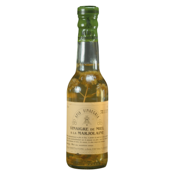 Vinaigre de miel aromatisé à la marjolaine - 25 cl