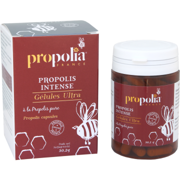 Gélules ultra à la propolis pure - Propolia - 80 gélules