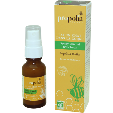 Spray buccal fraîcheur bio - Propolia - 20 ml