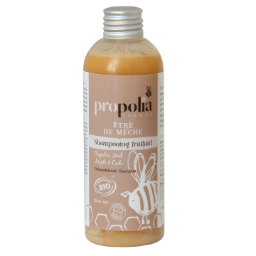 Shampooing traitant bio au miel et à la propolis - Propolia - 200 ml