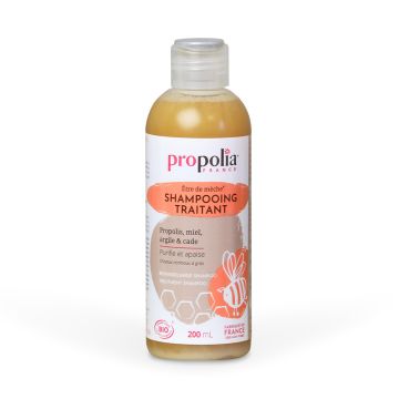 Shampooing traitant bio au miel et à la propolis - Propolia - 200 ml