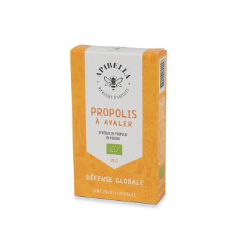 Poudre de propolis à avaler bio - Apibella -  25 g
