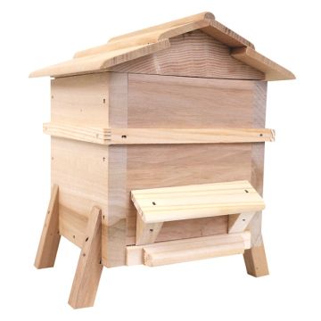 Tirelire ruche miniature en bois