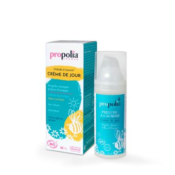 Crème de jour bio pour peaux normales - Propolis-Mangue - 50ml