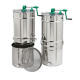Extracteur miel manuel tangentiel - 4 cadres Dadant hausse, 2 Dadant corps - Compact