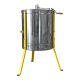 Extracteur miel manuel - radiaire 9 cadres de hausse Dadant | Tangentiel 3 cadres de corps Dadant, 3 Langstroth - ICKO Prime