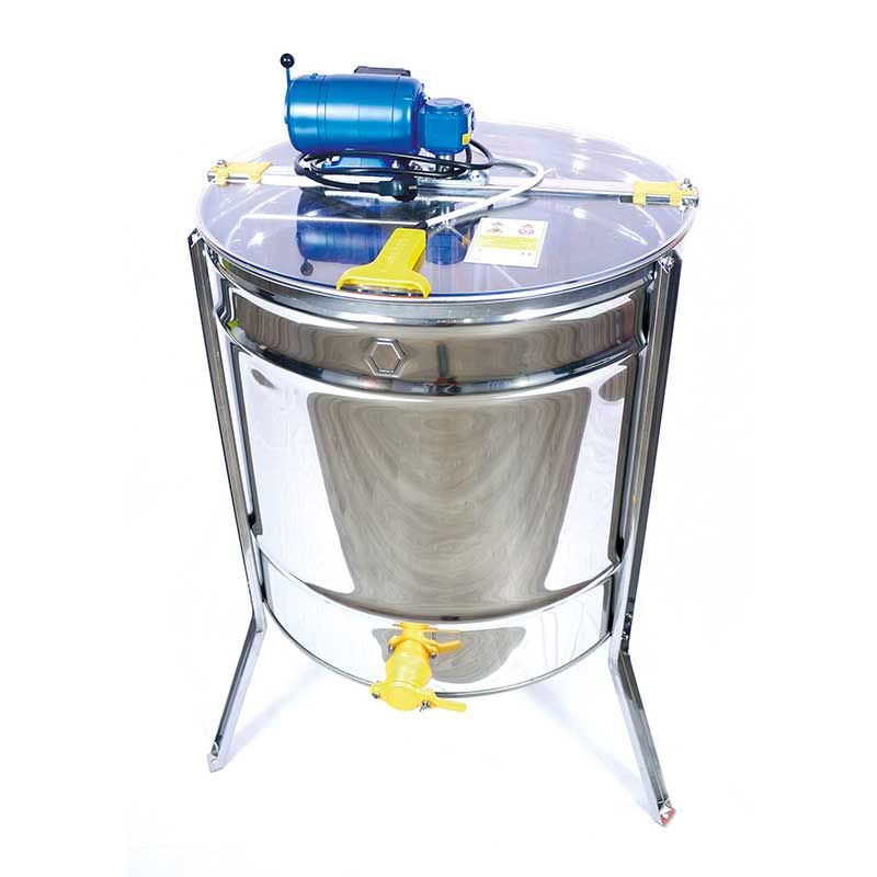 Extracteurs à miel manuels : Extracteur miel manuel radiaire - 9 cadres  Dadant hausse, 3 Langstroth, 3 Warré - Medium - Icko Apiculture