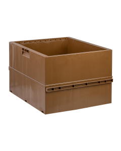 Corps de ruche Dadant 10 cadres en plastique avec crémaillères - Nicot